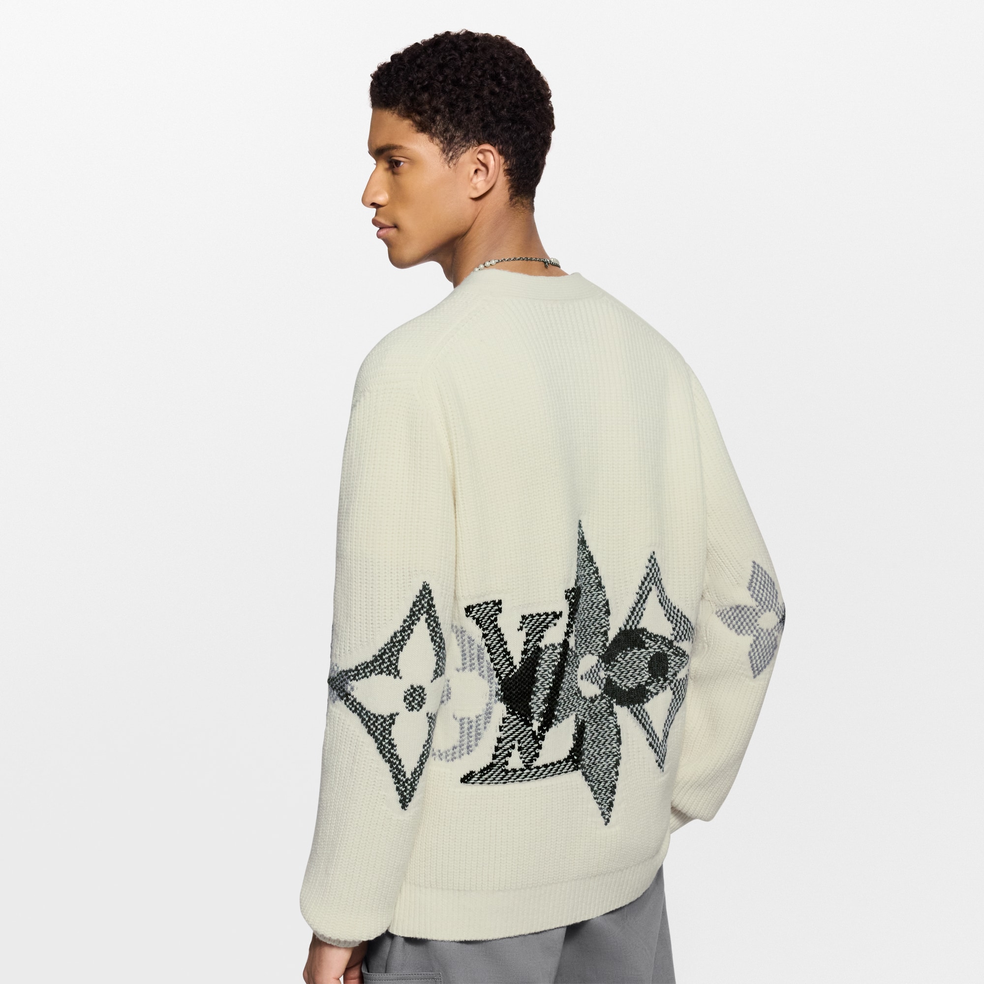 Graphic Knitted Cardigan - For Men | LOUIS VUITTON